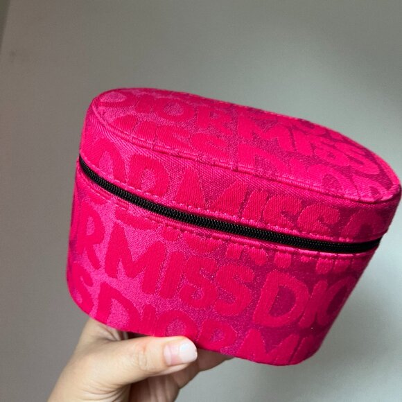 Dior Hot Pink/ Miss Dior Small Makeup Vanity Case Pouch Vanity Case - Picture 2 of 7
